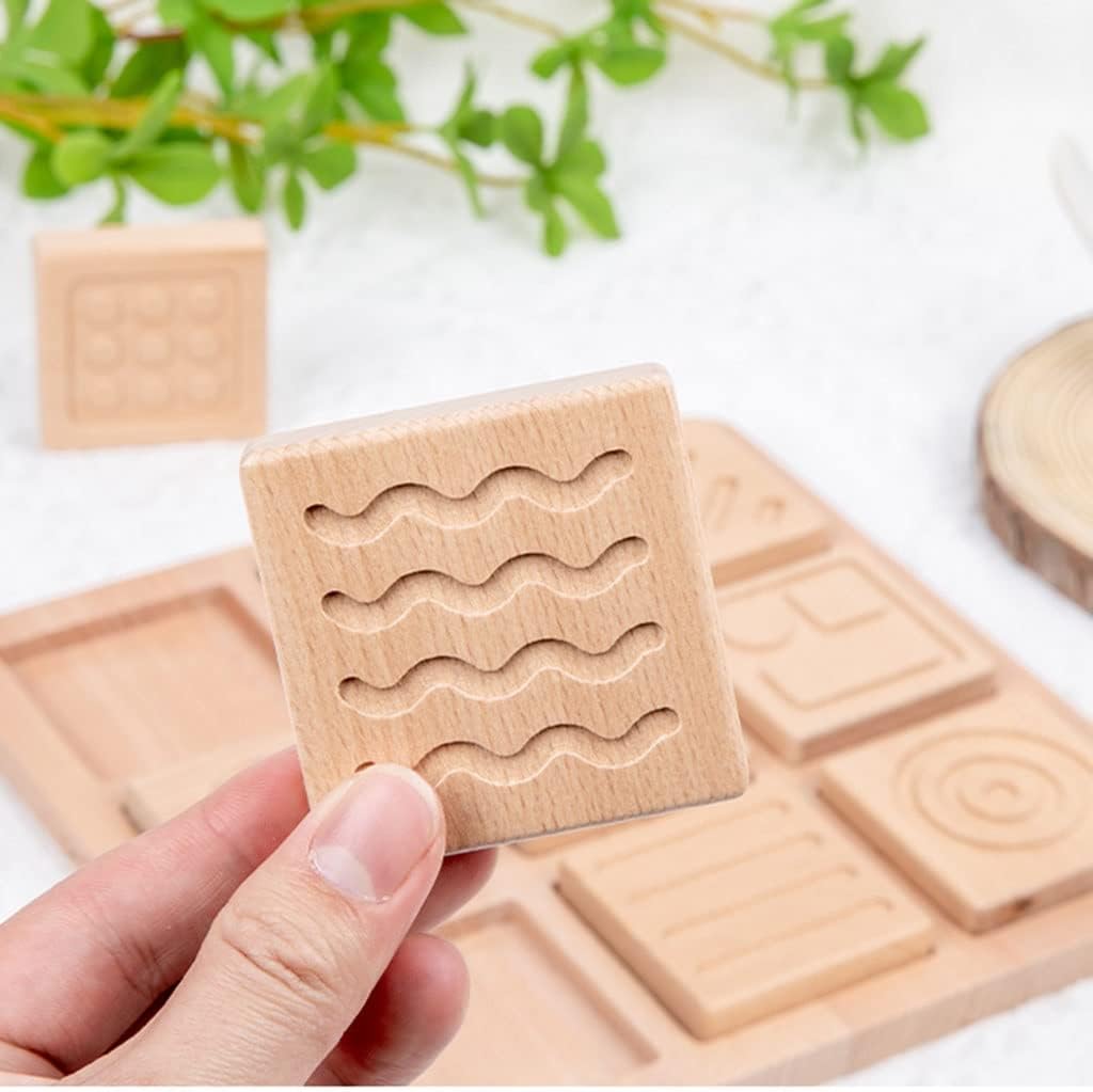 Montessori Teaching Tool Montessori Sensory Tactile Board Toy