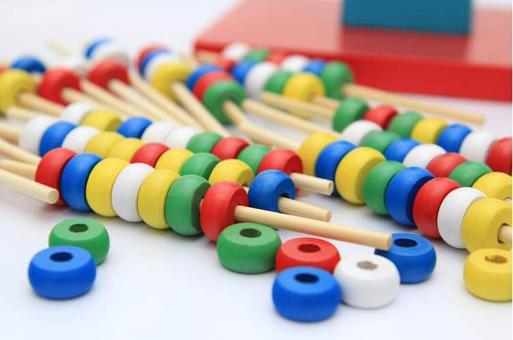 Montessori Wooden Arithmetic Balance Group, Professional Version of Mathematics Teaching Aids Sensorial Early Childhood Education Training