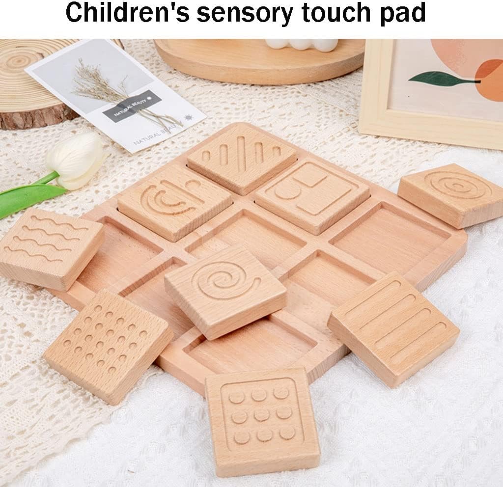 Montessori Teaching Tool Montessori Sensory Tactile Board Toy