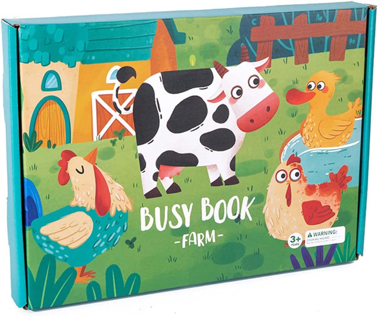 Busy Book – Quiet Montessori Activity Book for Toddlers