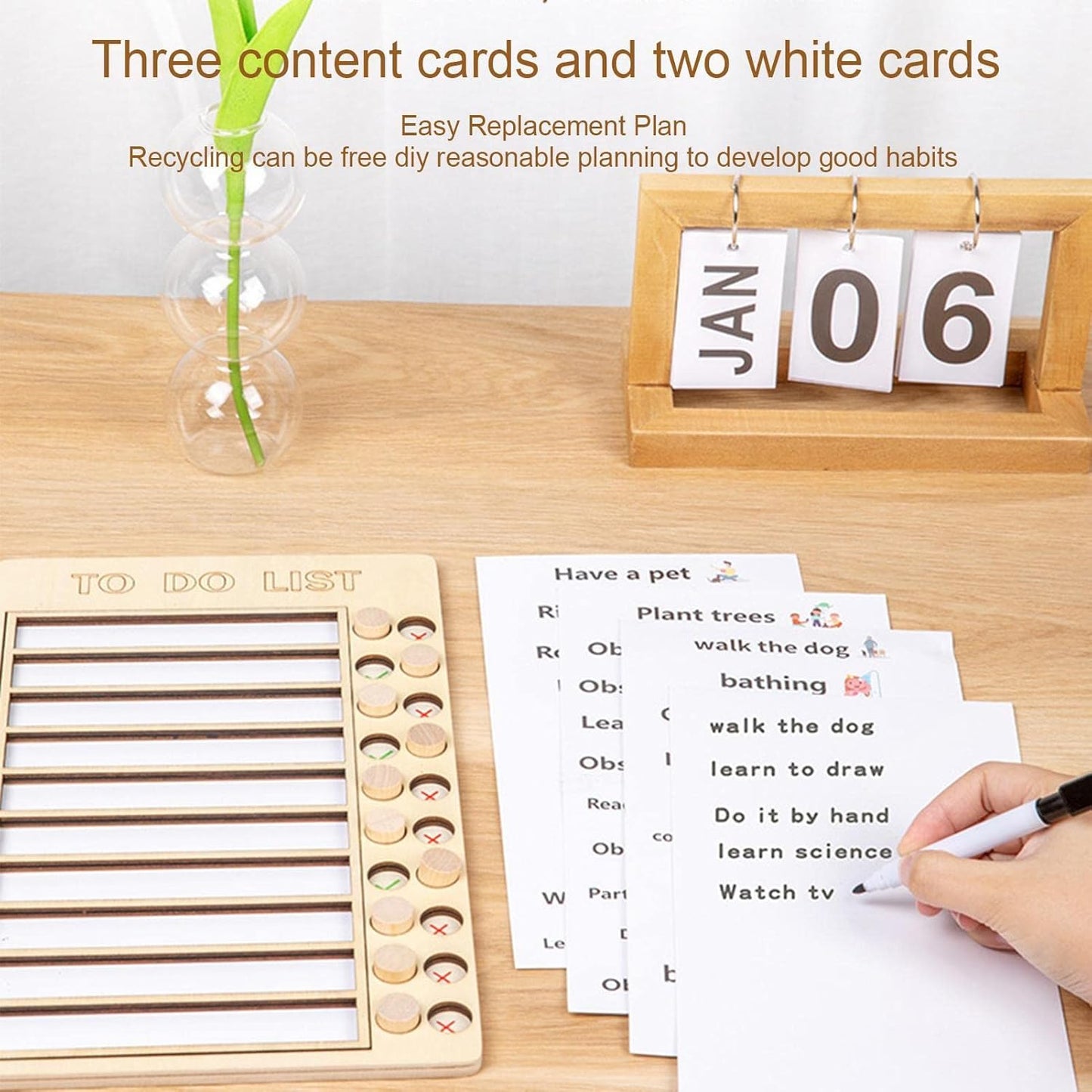 Daily Schedule to Do List | Chore Board