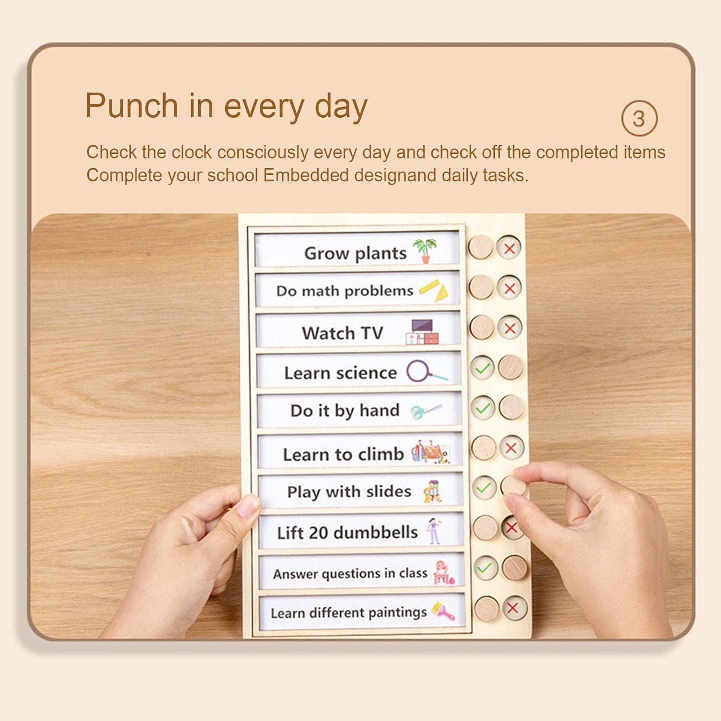 Daily Schedule to Do List | Chore Board