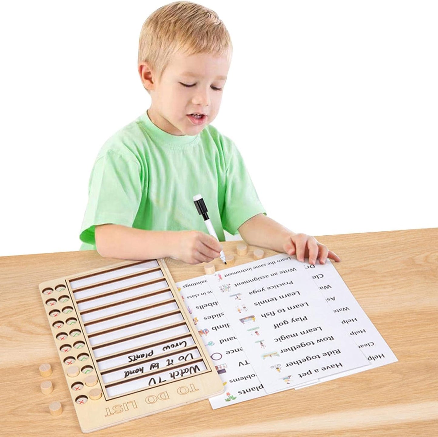 Daily Schedule to Do List | Chore Board