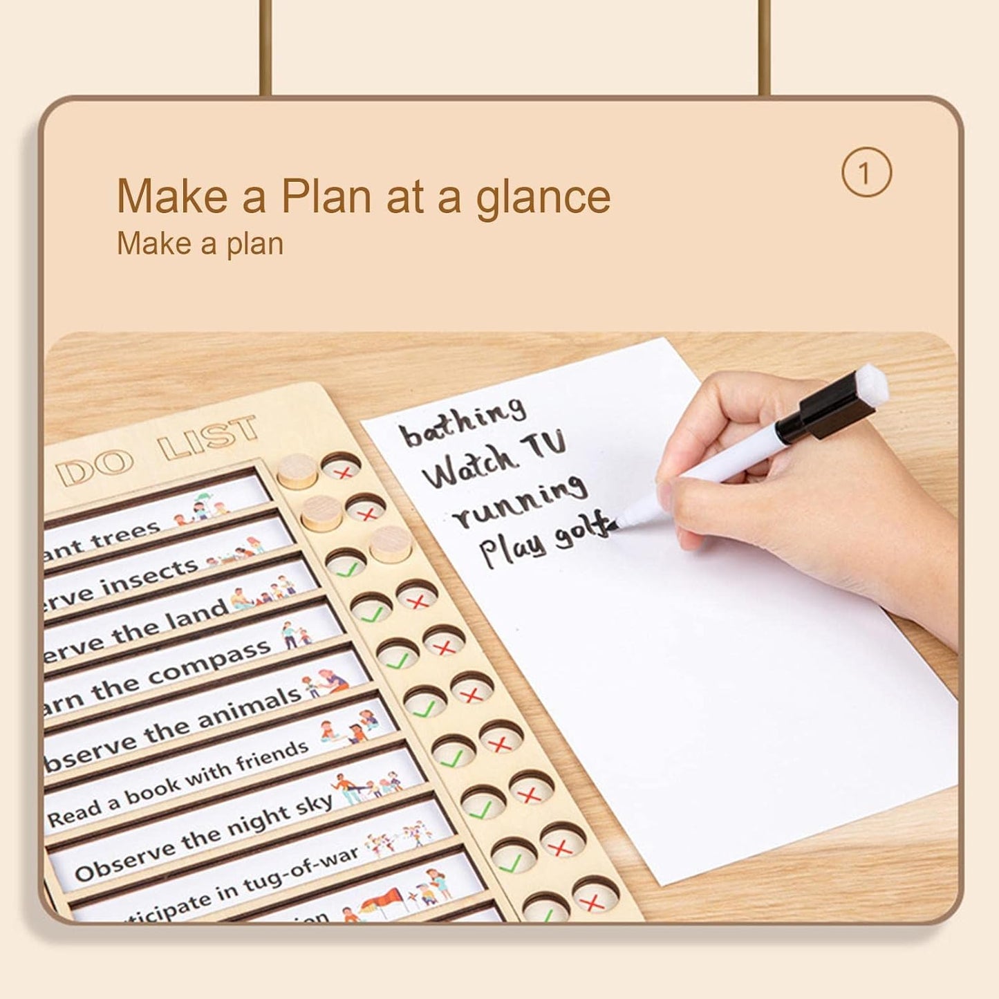 Daily Schedule to Do List | Chore Board