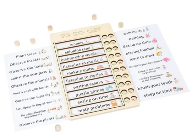 Daily Schedule to Do List | Chore Board