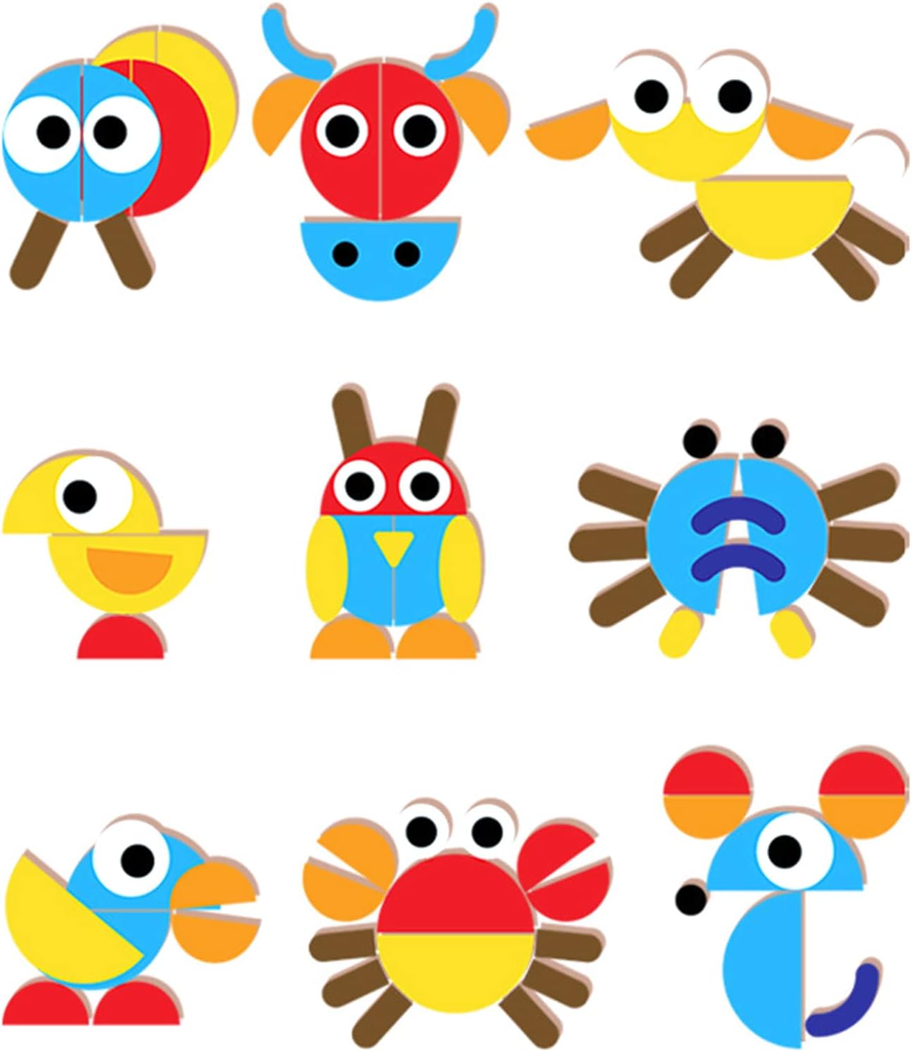 Montessori Fun Geometric Shape Puzzle