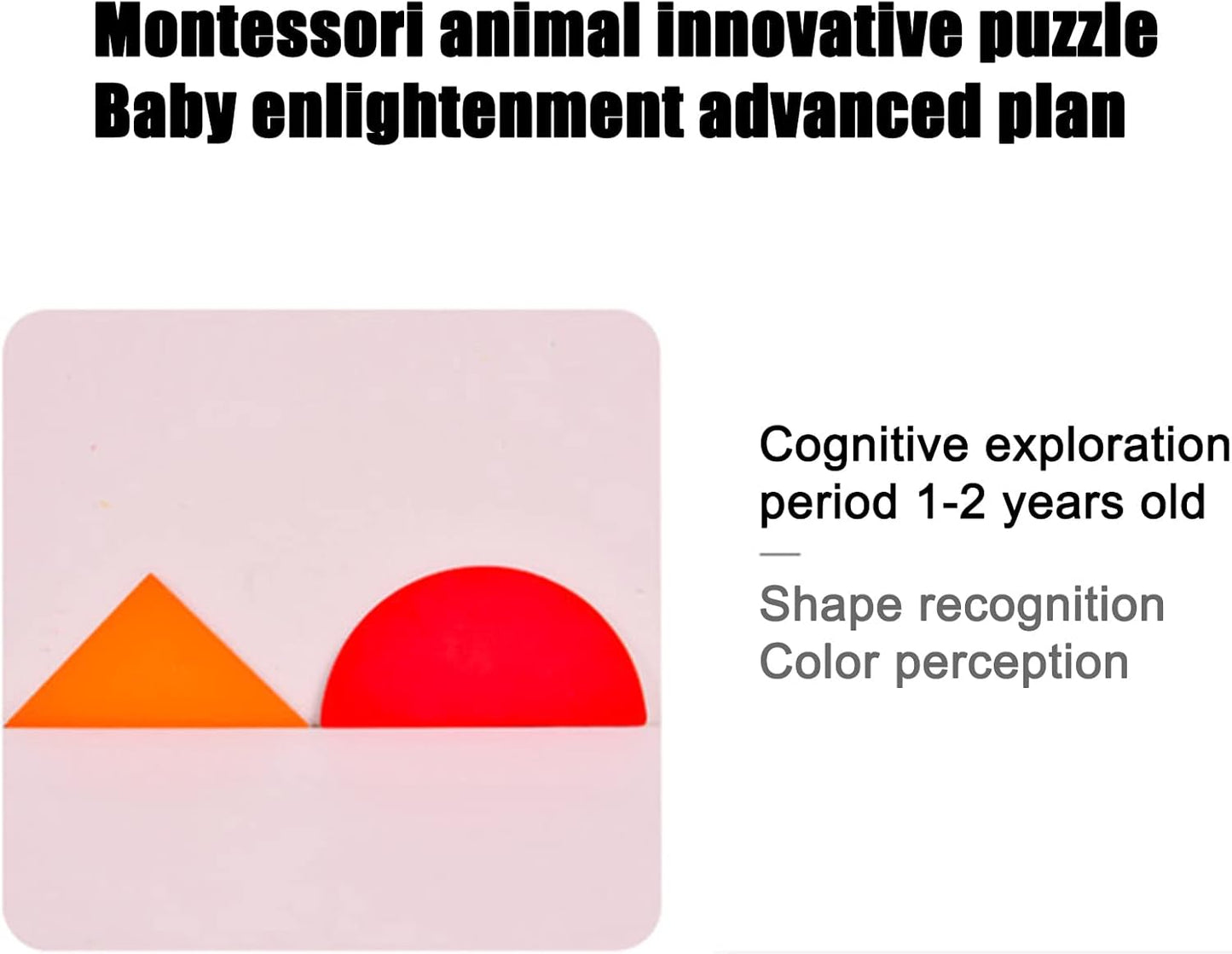Montessori Fun Geometric Shape Puzzle