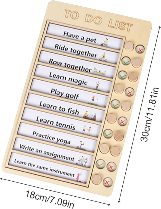 Daily Schedule to Do List | Chore Board