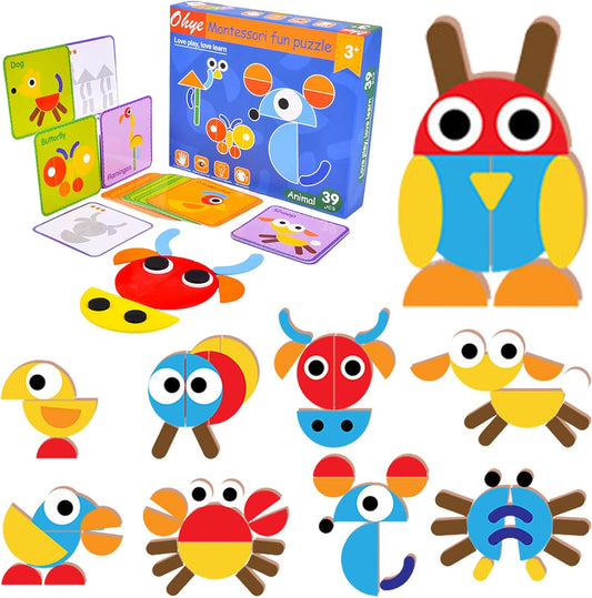 Montessori Fun Geometric Shape Puzzle